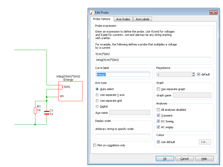 Arbitrary Fixed Probe